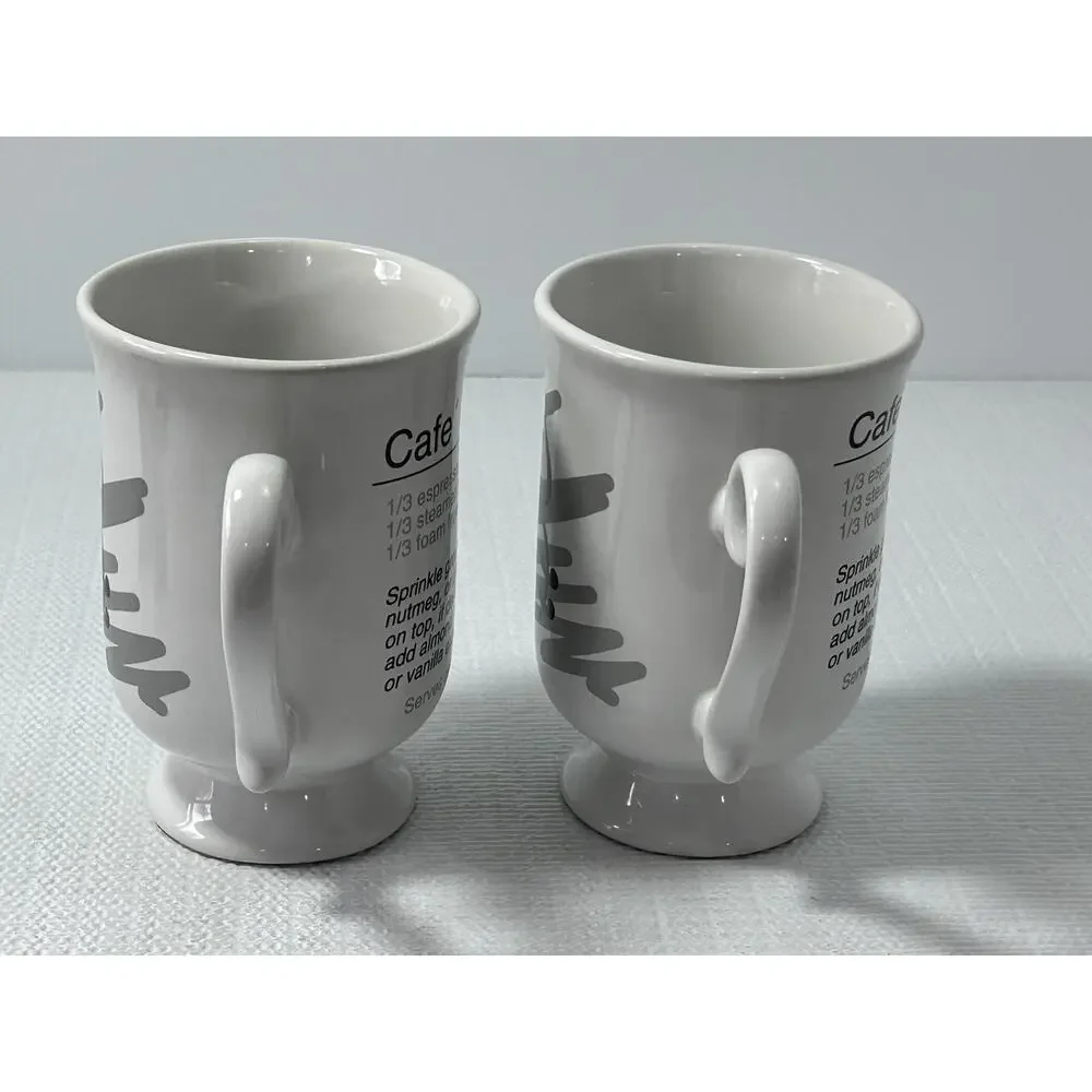NFL Oakland Raiders‎ - 10oz Expresso Cafe - Ceramic Cup - Mug, (Set of 2)
